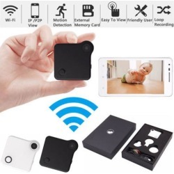 720P Motion Sensor HD C1 Mini Camera IP Cam WiFi Wearable Spy Hidden Camera Alarm System