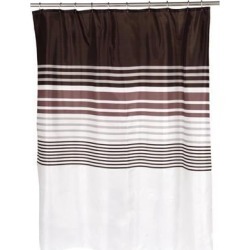 Carnation Home Fashions Christina Fabric Shower Curtain
