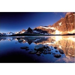 Posterazzi PDDCN01GJE0014 The Ramparts Tanquin Valley Jasper National Park Alberta Canada Print by Gavriel Jecan