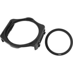 3-Slot Filter Holder + 72mm Aluminum Adapter Ring for Cokin P Series DSLR