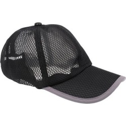 Men Women Mesh Peak Cap Baseball Cap Outdoor Sports Golf Hats Black