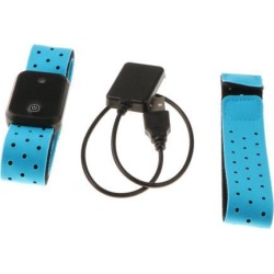 Waterproof Sports Bracelet Bluetooth Smart Watch Heart Rate Monitor Blue