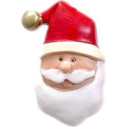 Carnation Home Fashions Indoor Santa Claus Resin Shower Curtain Hooks