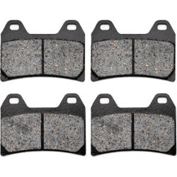 KMG Front Brake Pads for 2002 Ducati Monster ie 750 - Non-Metallic Organic NAO Brake Pads Set