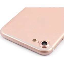 Anti Scratch Back Camera Lens Cover Ring Protector Rose Gold Tone for iPhone 7