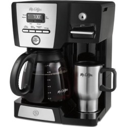 Mr. Coffee Versatile Brew 12-Cup Programmable Coffee Maker and Hot Water Dispenser BVMC-DMX85-RB