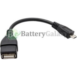 50 USB Micro B to A Adapter OTG Cable for Samsung Galaxy S4 S5 S6 S7 Note 3 4 5