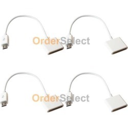 4 Adapter for iPhone 4 to Micro USB Android Phone Alcatel One Touch Dawn Fierce