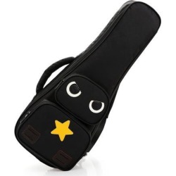 Ukulele Carrying Case Bag Ukulele Storage Pouch Thicken Cotton 15mm Ukulele Backpack 26 inches