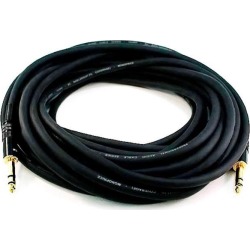 Monoprice 100ft Premier Series 1/4in TRS Male to Male Cable, 16AWG (Gold Plated)