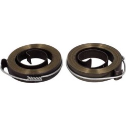 2pcs 5.4cm Dia Metal Drill Press Quill Feed Return Coil Spindle Spring Assembly