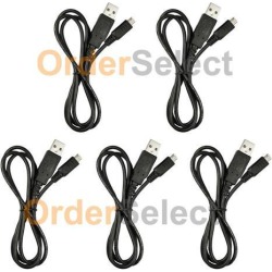 5 NEW Micro USB Charger Cable for Android Phone LG G2 G3 G4 K3 K4 K7 K8 K10 V10