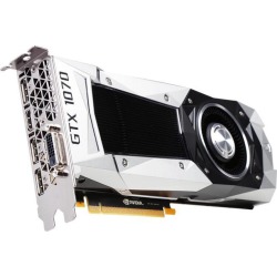 PNY GeForce GTX 1070 Founders Edition 8GB GDDR5 PCI Express 3.0 Graphics Card VCGGTX10708PB-CG