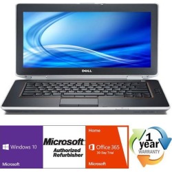 Recertified - Dell Latitude E6420 Intel i5 Dual Core 2300MHz 250Gig Serial ATA 4096mb DVD ROM 14.0" WideScreen LCD Windows 10 Professional 64 Bit.