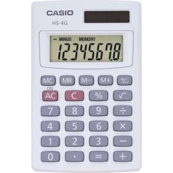Casio HS-4G Basic Handheld Calculator