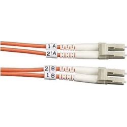 Black Box FO50-001M-LCLC Box 50-Micron Om2 Multimode Fiber Optic Value Patch Cable - Fiber Optic For Network Device - 3.28 Ft - 2 X Lc Male Network.