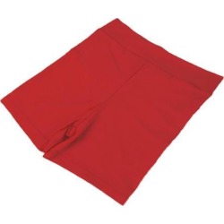 Women Stretch Spandex Gym Gym Skinny Mini Shorts Hot Pants 3XL Red