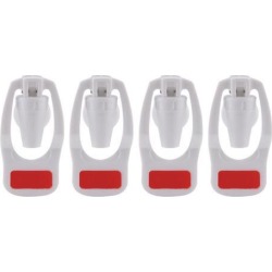 Red Water Cooler Faucet Plastic Water Dispenser Clean Spigot Fits Adaptor Hot Cold Water Faucet Tap Replacement 4pcs