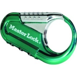 Master Lock Assorted Colors Backpack Lock 1548DCM