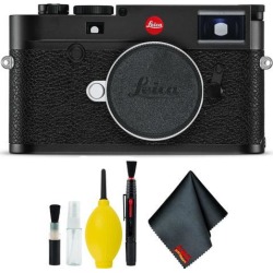 Leica M10 Digital Rangefinder Camera (Black) Basic Bundle