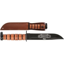 Ka-Bar 9193 Dog's Head 120th Anniversary Fixed Knife 7' Clip Point Blade