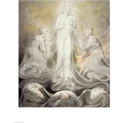 Posterazzi BALBAL25409LARGE The Transfiguration Poster Print by William Blake - 24 x 36 in. - Large