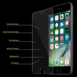 iPhone 6 plus Screen Protector Superior Protection Tempered Glass Screen Cover for iPhone 6s plus