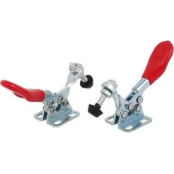BRH-201-A 27Kg Holding Capacity Spiral Bar Horizontal Toggle Clamps 2pcs