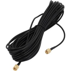 RG174 Antenna WiFi Pigtail Cable SMA Male to Male Connector 9 Meters Length