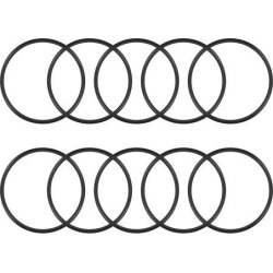 O-Rings Nitrile Rubber 40mm x 43.6mm x 1.8mm Seal Rings Sealing Gasket 10pcs