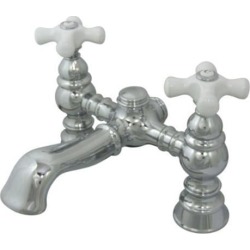 Kingston Brass CC1136T1 Deck Mount Clawfoot Tub Filler