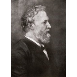 Posterazzi DPI1862213 Robert Browning 1812-1889 English Poet From the Book the Year 1912 Illustrated Published London 1913 Poster Print, 12 x 17