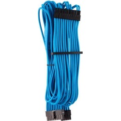 Corsair CP-8920232 2 ft. Premium Individually Sleeved ATX 24-Pin Cable Type 4 Gen 4 - Blue