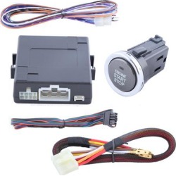 Easyguard smart push button start kit DC12V, remote engine start/stop function, easy to install and can work with car original remote control