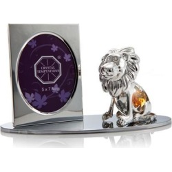 New Matashi CTFS0263 Cartoon Lion Picture Frame Made with Genuine Matashi Crystals
