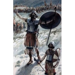 Posterazzi SAL999229 Defiance of Goliath James Tissot 1836-1902 French Jewish Museum New York USA Poster Print - 18 x 24 in.