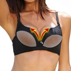 Silicone Bra Insert Pads Push Up Breast Enhancers Skin Color+Clear