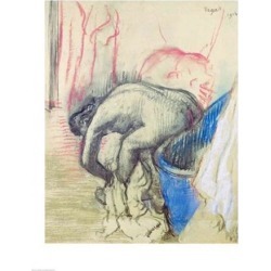Posterazzi BALXIR205478LARGE After The Bath 1903 Poster Print by Edgar Degas - 24 x 36 in. - Large