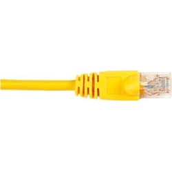 Black Box CAT6 Value Line Patch Cable, Stranded, Yellow, 7-ft. (2.1-m)