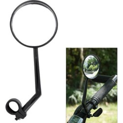 Cycling Bike Bicycle Mirror Universal Adjustable Rear View Convex Mountain Bike Handlebar Rearview Mirror Bike Accessories