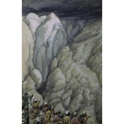 Posterazzi SAL999114 The Cloud of Smoke on Mount Sinai James Tissot 1836-1902 French Jewish Museum New York City Poster Print - 18 x 24 in.