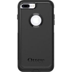 OtterBox COMMUTER SERIES Case for iPhone 8 Plus & iPhone 7 Plus (ONLY) - Retail Packaging - BLACK