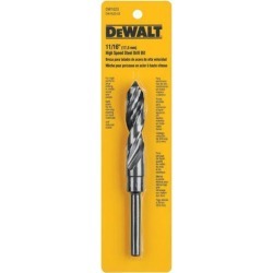 B & D DEWALT POWER TOOLS 11/16' Black Oxide Reduced Shank Drill Bit