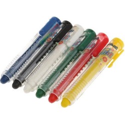 6 Colors Face Painting Pencils Face Paint Art Body Painting Pen Make Up