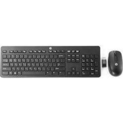 HP Slim - Keyboard and mouse set - wireless - 2.4 GHz Slim Wireless Keyboard and