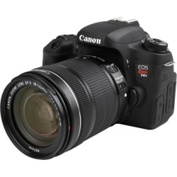 Canon EOS Rebel T6s 0020C003 Black Digital SLR Camera with EF-S 18-135mm IS STM Lens