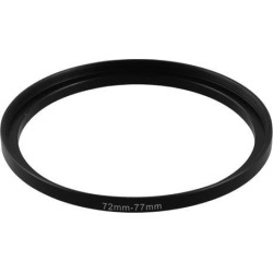 Unique Bargains Camera Repairing 72mm to 77mm Metal Step Up Filter Ring Adapter