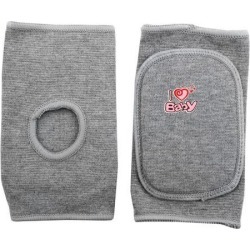Girl Arm Sleeve Band Workout Support Elastic Sports Elbow Brace Wrap Gray Pair