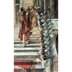Posterazzi SAL999326 Mordecais Honor James Tissot 1836-1902 French Jewish Museum New York Poster Print - 18 x 24 in.