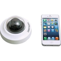 IntelliNet - 551441 - Intellinet IDC-862 2 Megapixel Network Mini-Dome Camera - Mini-Dome Camera with 2 Megapixel 1080p